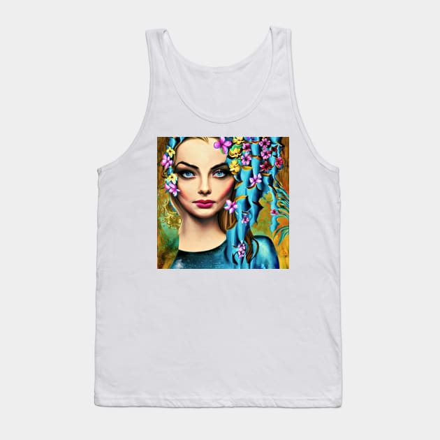 Blue eyes Tank Top by bogfl